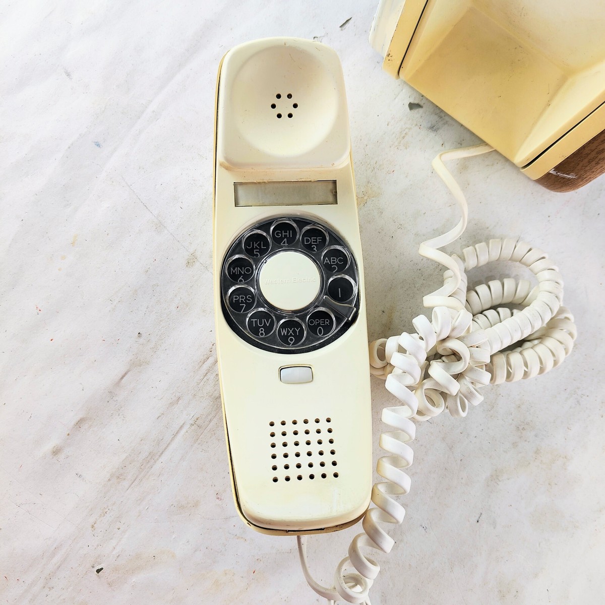 Western Electric Noteworthy Rotary Telephone Phone w/ Wall Mount