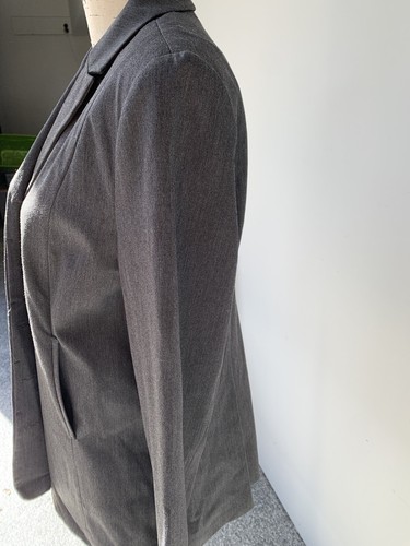 NEW The Limited Womens Blazer Large Jacket Coat Suit Grey New With Tags Large - Picture 8 of 9