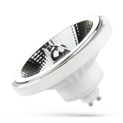Spectrum LED Strahler AR111 Reflektor Weiß 12W GU10 1050lm warmweiß 3000K 45°