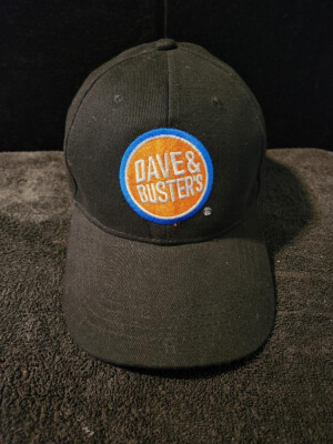 Dave And Busters Winner Black Strap Back Hat