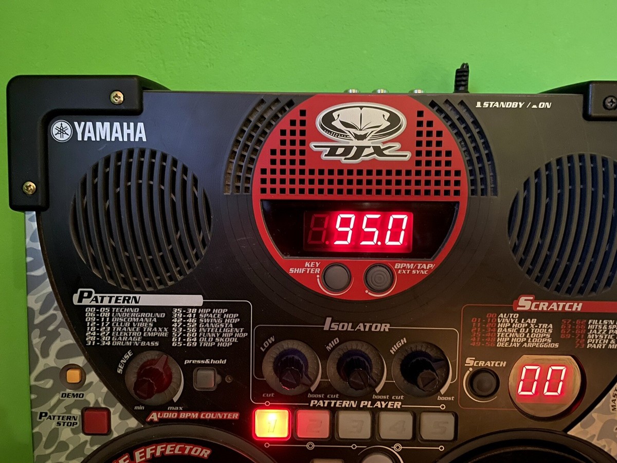 YAMAHA DJ Anlage DJX II B Synthesizer MIXER Groove BOX Set HI FI