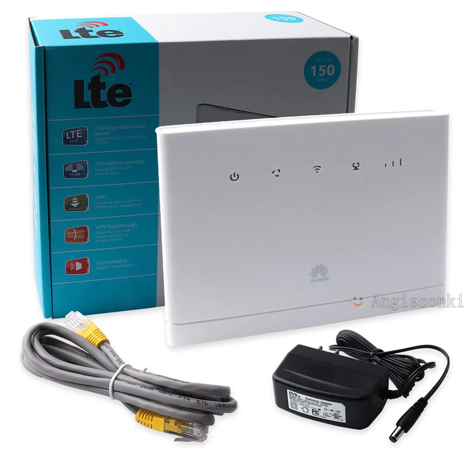 Unlocked Huawei B315s-519 4G LTE 150 Mbps WiFi Router AT-T T-Mobile Claro Latin - Image 2 of 4