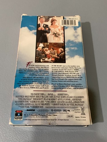 Steel Magnolias (VHS, 1990) VTG - Picture 2 of 4