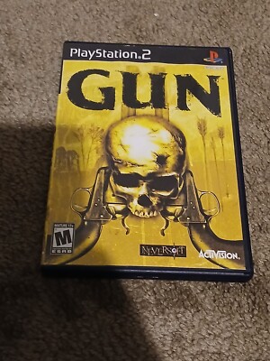 Authrntic And Tested Gun (Sony PlayStation 2, 2005), Cib, Working, Near Minty