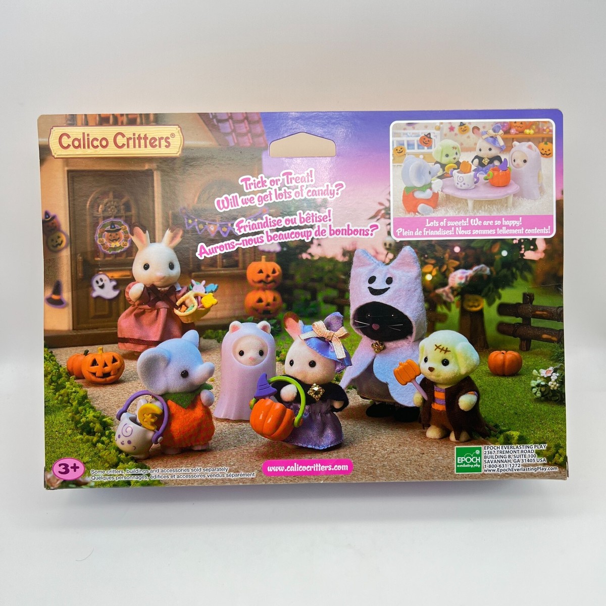 Calico Critters HALLOWEEN Trick or Treat Parade Sylvanian