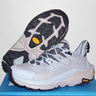 Hoka One One Kaha 2 Low Gore-Tex GTX Hiking Shoes Womens 8.5 B Blue 1123191-SSHM