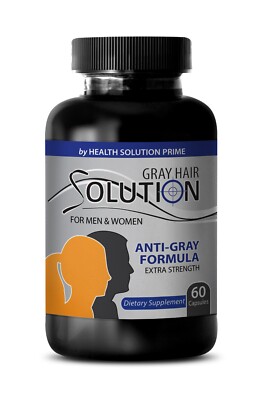 hair supplements for adults - ANTI GRAY HAIR FORMULA 1B - nettle green te