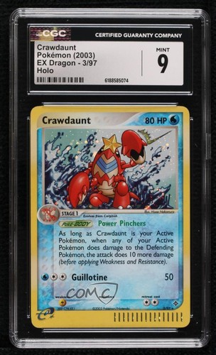 Crawdaunt graded CGC 9 for sale on eBay