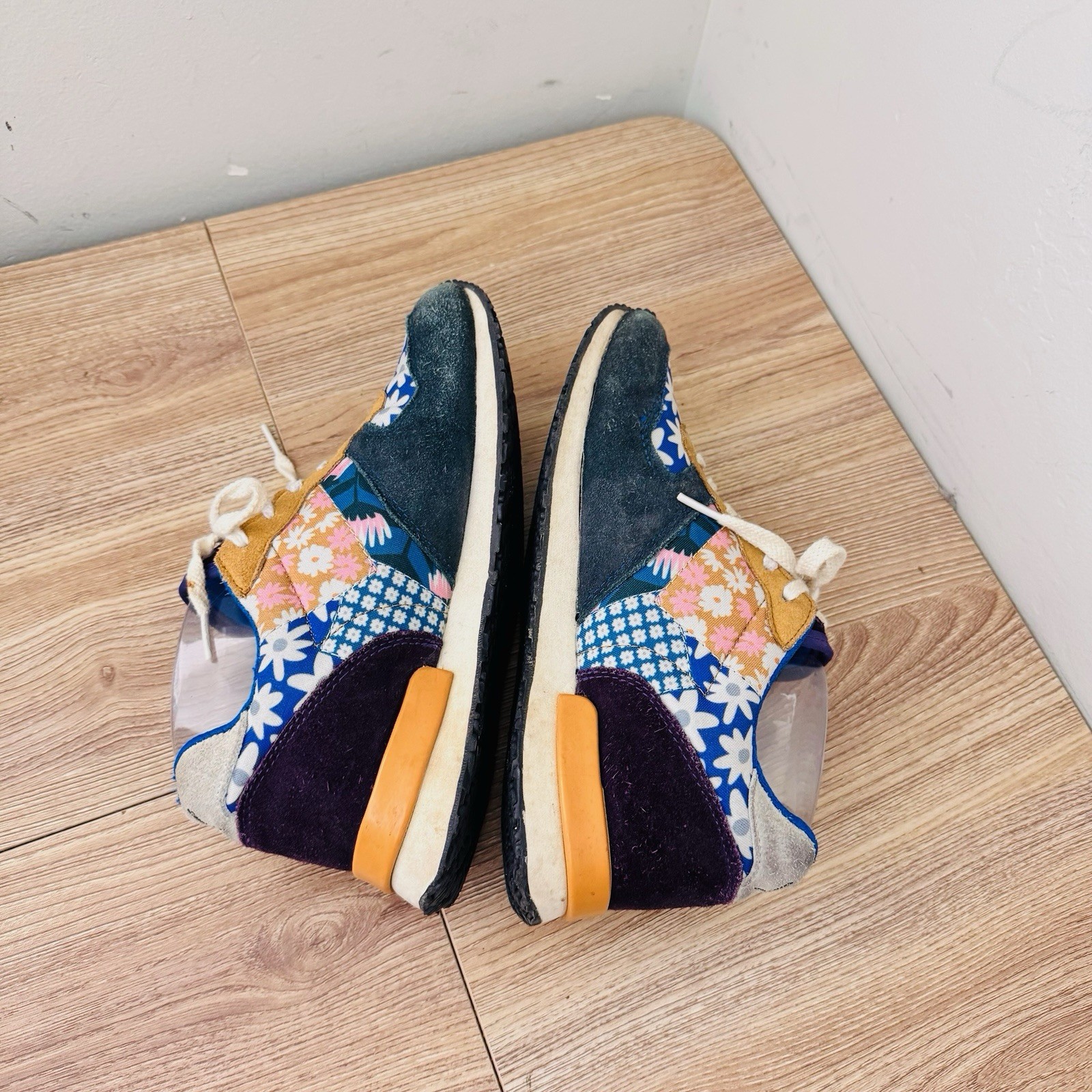 Inkkas Hendrix Blue And Orange Patchwork Jogger S… - image 7