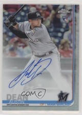 2019 Topps Chrome Rookie Auto Refractor 424/499 Austin Dean #RA-AD Auto k4c