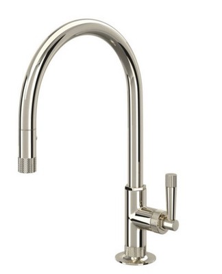 Rohl MB7930LMSTN-2 Graceline 15-1/16 H 1.8 GPM Single Hole Pull Down Faucet New