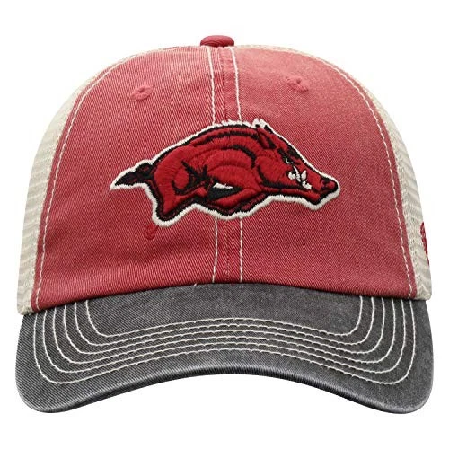 Gorra Arkansas Razorbacks Cardinal ajustable no estructurada Snapback Foto 2 de 4