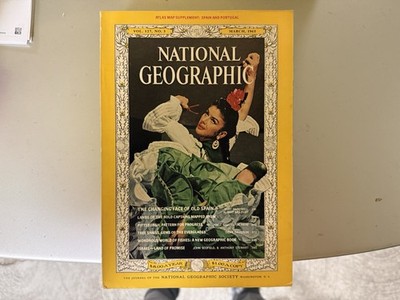 National Geographic Magazine March 1965 Issue The Changing Face Of Old Spain