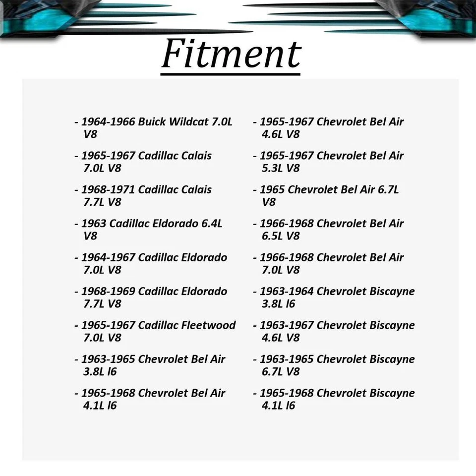 Generador alternador Reman para Pontiac Catalina 1967 1963-1966 Pontiac Firebird Foto 3 de 4