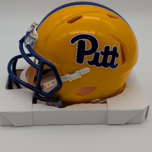 Kenny Pickett Signed Autographed Pitt Panthers Riddell Speed Mini Helmet Beckett - Picture 10 of 13