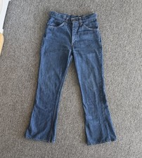Vintage 70s Levis 646 Jeans Mens 29x28 Orange Tab Flare Bell Bottom Talon 42 USA