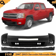 Front Bumper Face Bar Paintable Kit For 2007-2013 Chevrolet Silverado 1500 Front Bumper Face Bar Paintable Kit For 2007-2013 Chevrolet Silverado 1500