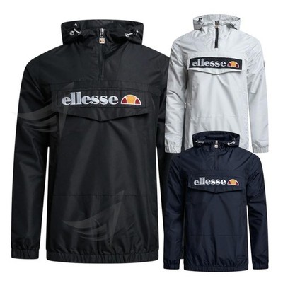 Ellesse Mont 2 Overhead Anorak Jacket Men'S Grey Navy Black S M L XL