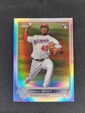 2022 Topps Chrome Refractor🔥Josiah Gray🔥 Refractor #160 RC Rookie 