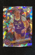 2025 Panini Prizm WNBA DEARICA HAMBY LA SPARKS #39 SP ICE PRIZM PARALLEL CARD