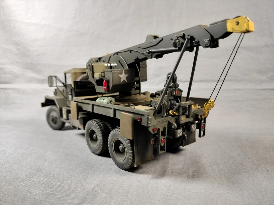 Grúa Pro Built 1/35 US Army M543 5 toneladas recuperación Vietnam Foto 3 de 4