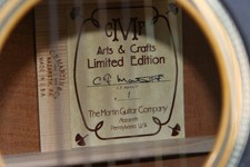 2006 Martin Arts and Crafts Limited Edition Dreadnought #1 of 100