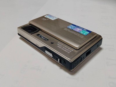 デジタルカメラ　OLYMPUS　μ1070　ゴールド OLYMPUS μ1070 Gold Compact digital camera Basic operation