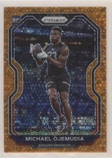 2020 Panini Prizm Rookie Orange Disco Prizm Michael Ojemudia #317 xi6