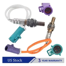 2pcs Oxygen Sensor For 2011-2019 Ford Fiesta 1.6L L4 Upstream+Downstream Sensor
