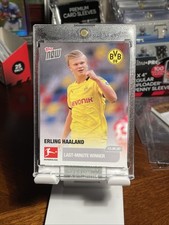 2019-20 Topps Now #173 Erling Haaland Borussia Dortmund Last-Minute Winner