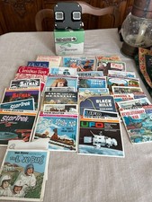 Vintage Sawyers View Master Stereoscope In Original Box-With 16 Sets (55 Reels)