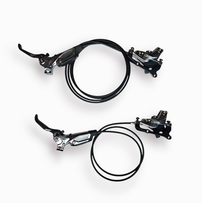 SRAM G2 Ultimate Carbon Scheibenbremsen - vorne & hinten | 4-Kolben | Lunar Grey