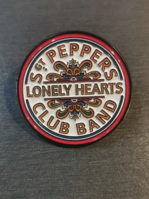 THE BEATLES ABBEY ROAD JOHN LENNON YELLOW SUBMARINE Pin Badge Patch New