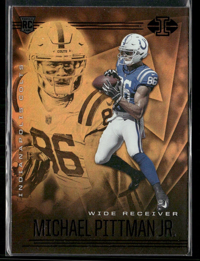 Michael Pittman Jr 2020 Illusions Orange RC #23