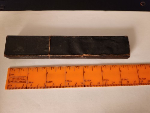 VINTAGE BLACK HANDLED STRAIGHT RAZOR JOHAN ENGSTROM PRISBELONTA- MADE IN SWEDEN - Picture 4 of 9