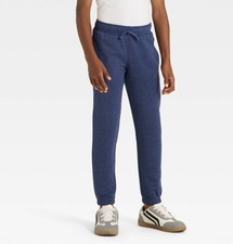 Cat Jack Boys Jogger Pants Blue Sweatpants S 6/7 New