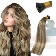 Sunny MICROLINK 16in Dk/Lt Brown w/Blonde Hair Extensions - ML_3-8-22_16_50G3