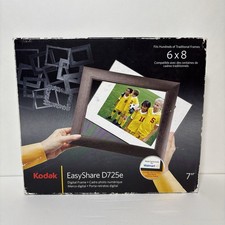 Kodak EasyShare D725e 7-Inch Digital Picture Frame 6x8 Up To 4000 Pictures