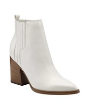 Marc Fisher Womens Matter Blo Ivory Leather 6.5M