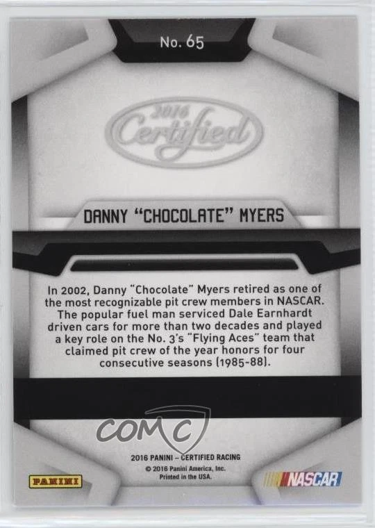 2016 Certified Immortals Danny Chocolate Myers #65 - Image 2 of 2