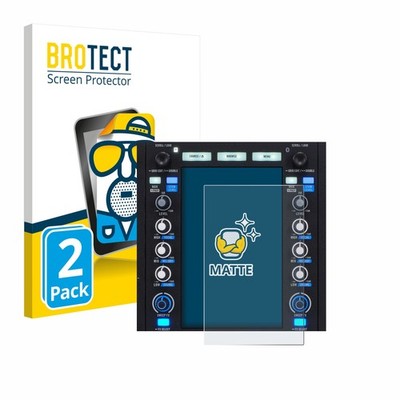 2x Schutzfolie Matt für Rane System One Displayschutz Antireflektierend