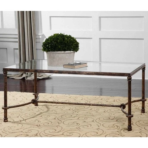 Uttermost 24333 Warring Iron Coffee Table - Picture 2 of 5