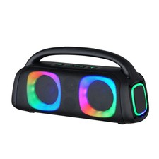 Supersonic IQ-3540BT Portable Bluetooth Speaker RGB Lights TWS FM Radio 40W