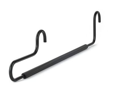 Hafele 805.58.330 Individual Wire Pants Hanger Synergy For pants Black (qty 1)