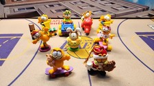 1988 GARFIELD LOT OF MCDONALD'S HAPPY MEAL TOYS VINTAGE COMPLETE SET with other