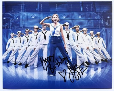 Sutton Foster Signed In Person 8x10 Photo - Singer, Broadway, Actress