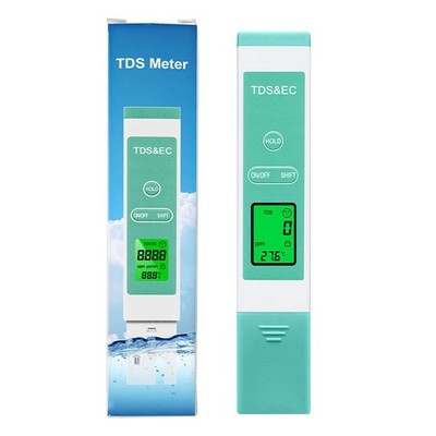 3-In-1 Digital Water Quality Tester 0-9990 PPm For Drinking Water, Swimming Pool