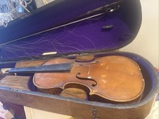 Stradivarius Violin in inlaid Victorian case W E HIll & Sons New Bond Street 
