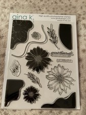 Gina K Designs stamp Set and Coordinating dies
