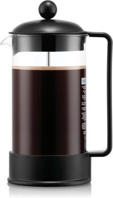 Bodum Brazil Kaffeebereiter 8 Tassen 1 L Kunststoff, Schwarz